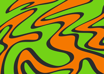 Abstract background with colorful wavy line pattern