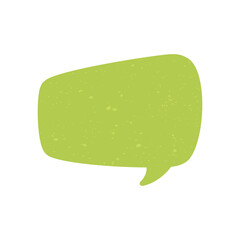 Vintage comic speech bubbles. Grunge texture text box frame, retro chat box, message box conversation template vector illustration design.