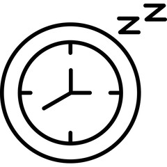 Sleep Time Icon