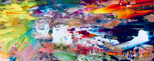 Colorful abstract background wallpaper. Modern motif visual art. Mixtures of oil paint. Trendy hand...