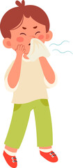 Boy Has A Cold