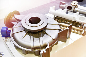 Foundry metal parts industrial