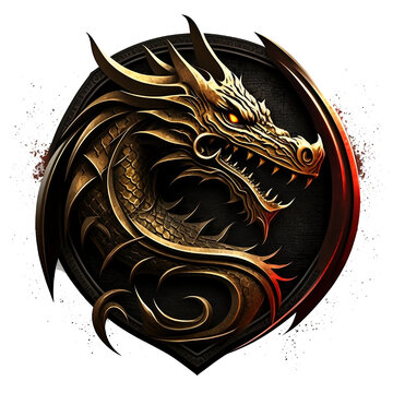 Dragon Logo Png (created With Generative AI)