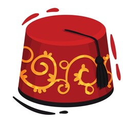 Turkey Istanbul Famous Mosque Vector and illustration 