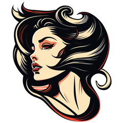 Beauty logo transparent background