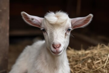 baby goat , ai generative