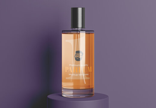 Perfume Bottle Mockup Scene