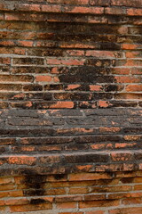 Wallpaper form Brick Ayutthaya ancient textured history