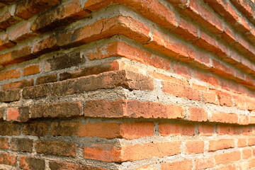 Wallpaper form Brick Ayutthaya ancient textured history