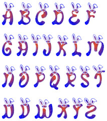 set of alphabet vectors