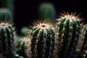 close up of cactus