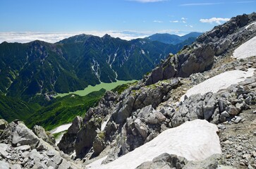 北アルプス 立山連峰縦走
