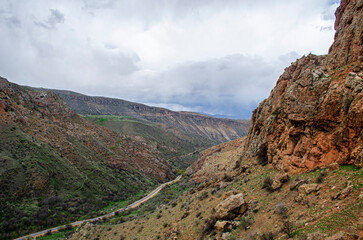 canyon in the mountains