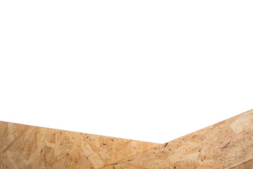 DIYイメージのOSB合板を配した白背景素材0