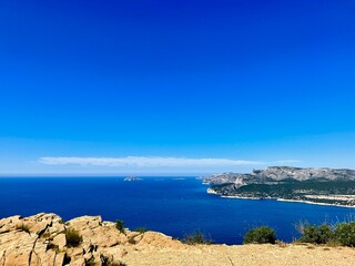 Photoraphy 17 April 2023 - the view from a small town in France called Cassis and it is a beautiful city full of nature.