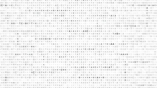 AGCT genomic data visualization background