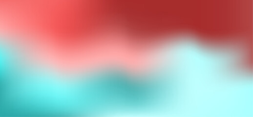 Smooth and blurry colorful gradient mesh Background