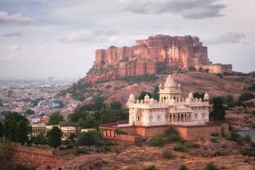 Jaswanth Thada mausoleum, Jodhpur, Rajasthan, India