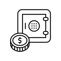 Save icon stock illustration.
