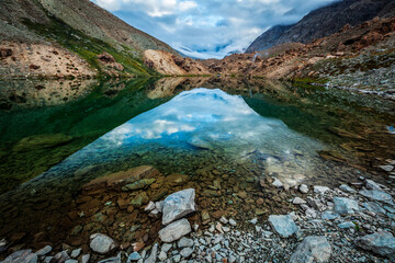 Deepak Tal lake in Himalayas