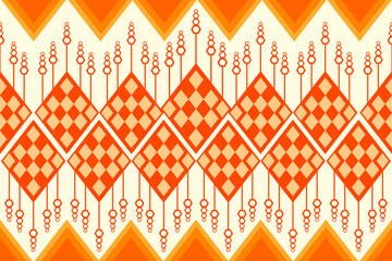 Geometric tribal ethnic seamless pattern. Ornament. Native American, Indian, Mexican, Moroccan, Peruvian, African. Design for clothing, fabric, wallpaper, texture, textile, home decor, carpet, tile.