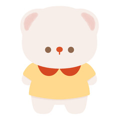 cute bear mascot