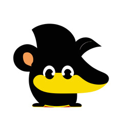 Floral Mandala Pattern Vector Black and White Design