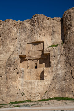 Tomb of Artaxerxes I in Naqsh-e Rostam, Fars, iran