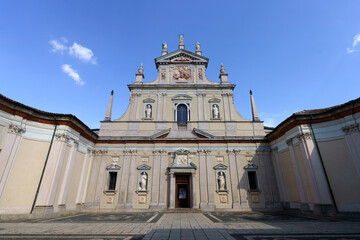 Historic Certosa di Garegnano in Milan, Italy