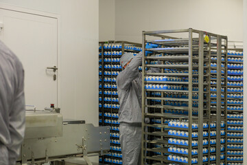 Special equipment in big vaccine manufacture.