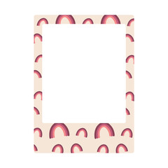 Polaroid Pattern Illustration