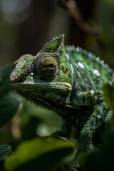 AI Generative. "Unveiling Nature's Masterpiece: Witness the Incredible Adaptation of Camouflaged Chameleons!"