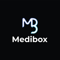 M & B modern logo design