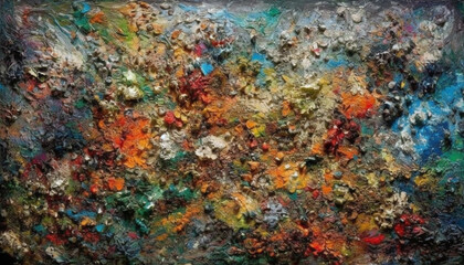 Fototapeta na wymiar abstract impressionism color background