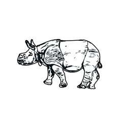 Fototapeta premium black and white sketch of a bull with transparent background