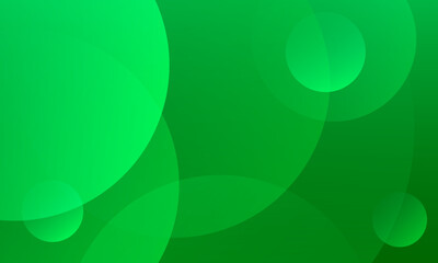 Abstract green background with circles. Eps10 vector