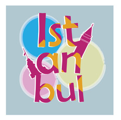 istanbull city logo design