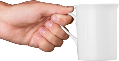 Person holding a tea cup,coffee mug