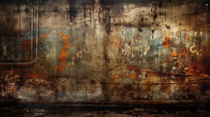 Obraz premium grungy background wallpaper. Generative AI