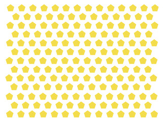 Texture with a pentagon on a clear background