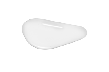 A large drop of transparent gel. PNG