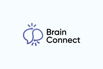 Creative brain logo inspiration