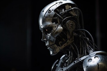 The Unstoppable Cyborg of the Death: Exploring the Futuristic Industrial Machinery of Robotics: Generative AI