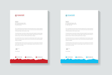 corporate modern letterhead design template with yellow color. creative modern letter head design template for your project. letterhead, letter head, Business letterhead design. 