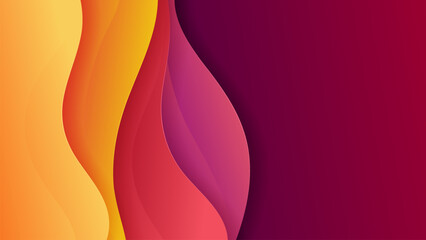 Abstract background soft gradient color and dynamic shadow on background .Vector background for wallpaper,banner. Eps 10