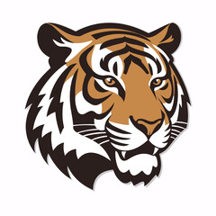 Tiger logo design.
Brutal tiger logo. Popular logo