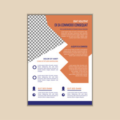 Corporate Business Flyer design template