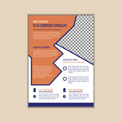 Corporate Business Flyer design template
