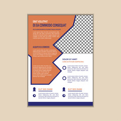 Corporate Business Flyer design template