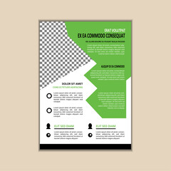 Corporate Business Flyer design template